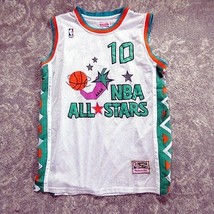 Charles Barkley 1996 All Star Jersey Size XXL White Stich Mitchell &amp; Nes... - $77.62