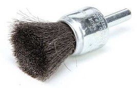 Weiler 90186 Crimped Wire End Wire Brush, Steel, 3/4&quot; - $42.99
