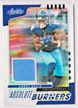 Corey Davis Titans Wr 2019 Absolute Burners Worn Jersey Card #AB-13 Mint/NR-MINT - £3.48 GBP