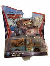 Disney Pixar Cars Race Team Mater Unused Unopened Damaged Box 2010 - £7.73 GBP