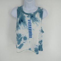 90 Degree Large Tie-Dye Crevasse Teal Women&#39;s Tank Top Large NWT $69 - $12.35