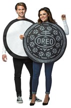 Oreo Cookie Couples Costume Tunic Food Sweet Halloween Party Unique GC3714 - £71.16 GBP