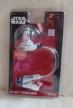 Zeon Disney Star Wars Artoo-Detoo R2-D2 Booklight w LED Bulb &amp; Adjustable Neck - £8.64 GBP