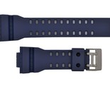 Rubber 16mm  Watch band Strap for Casio  GA-110 GA-120 GA-200 Blue  - £11.82 GBP