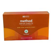 Method Dryer Sheets Ginger Mango 80 Sheets Sealed - $28.49