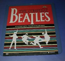 THE BEATLES VIDEODISC THE COMPLEAT BEATLES VINTAGE 1982 - £27.45 GBP