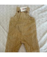 PatPat 6-9mo Bibs Overalls Tan Corduroy Style Kids One Piece - $28.76 CAD