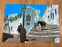 Vintage Postcard, Frigiliana, Malaga, Spain, Mediterranean Architecture - £3.80 GBP