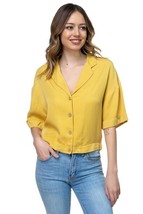 Boxy Button Down Shirt L - £15.66 GBP+