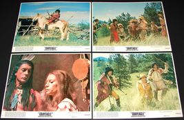 4 1977 Movie GRAYEAGLE Lobby Cards Ben Johnson Lana Wood Iron Eyes Cody - £23.86 GBP