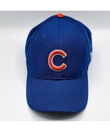 Chicago Cubs Wool Blend Blue Hat Cap Twins Hook Loop Closure Adjustable MLB - $17.64 CAD