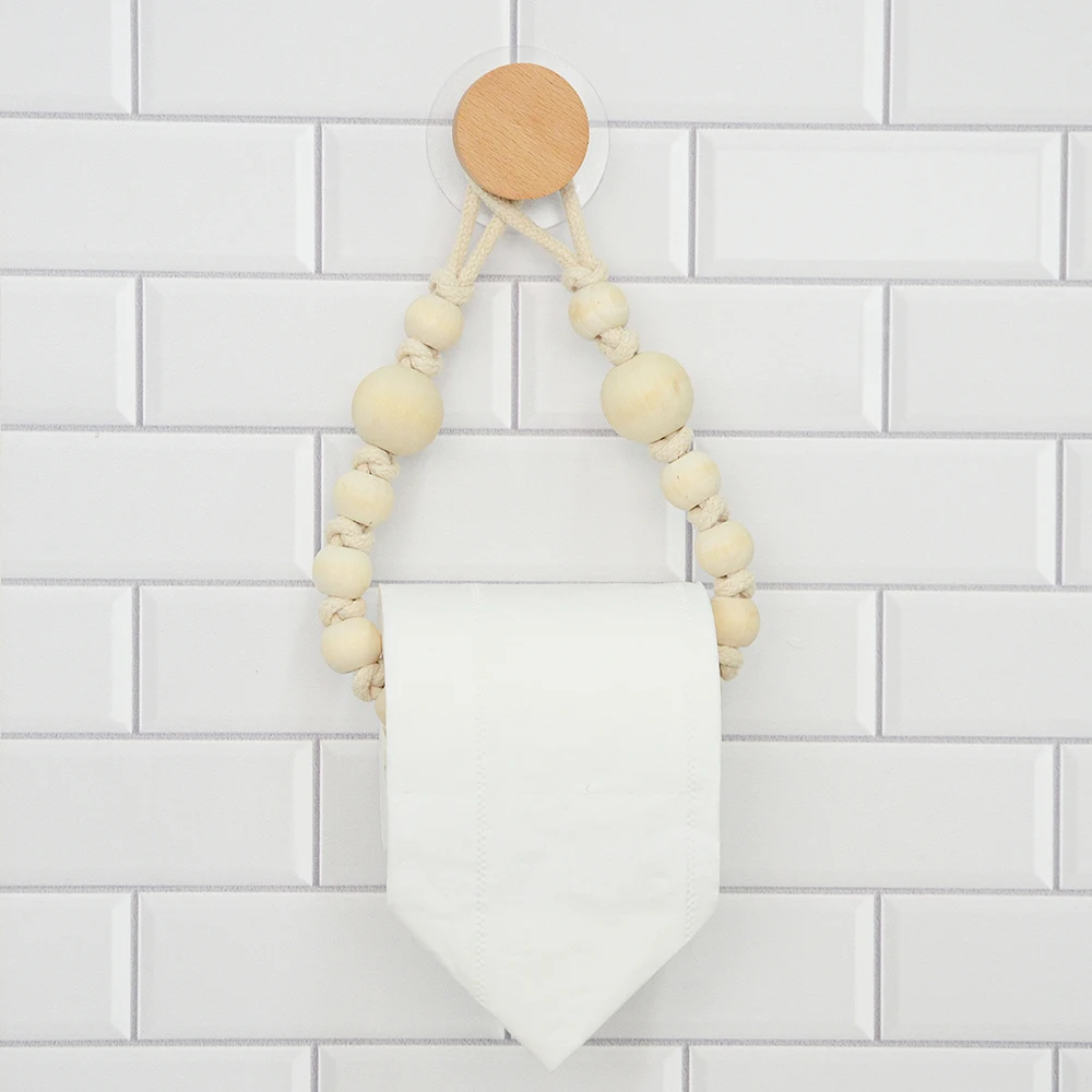 House Home Nail-free Paper Towel Holders Bathroom Towel Hook A TAet Pape... - £19.67 GBP