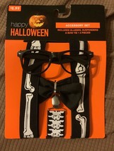 Happy Halloween- Accessory Kit- glasses, bow tie, suspenders - £7.41 GBP