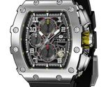 TSAR BOMBA Mens Watches Luxury Tonneau Watches for Men Waterproof 50M An... - $272.95