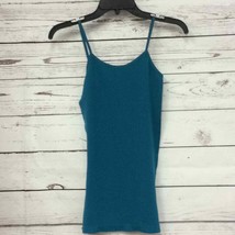F &amp; F teal blue seamless spaghetti strap tank - $14.11