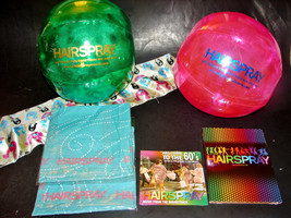 HAIRSPRAY Movie Promo Set CD-ROM PRESS KIT, 2 Balls, 2 Scarfs, 1 Hair Ri... - $19.99