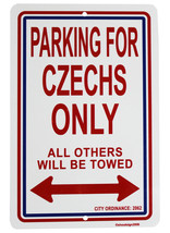 Czech Republic Parking Sign - $11.94