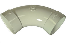 Central Vacuum PVC 2&quot; 90 Degree Elbow Sweep 06-0640-02 - $4.18