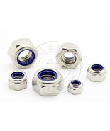 304 Stainless Steel Select Size M2 - M30 Nylon Insert Lock Nuts DIN 985 - $3.56 CAD+