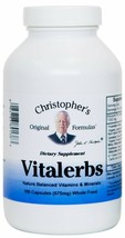 Dr Christopher&#39;s Formula Vitalerbs, 675 mg, 180 Count - £20.31 GBP