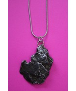 Meterorite Necklace W/ Chain Campo Del Cielo 14.9 Grams Genuine Dino Gir... - $52.10 CAD
