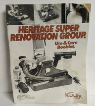 Vintage 1981 Kirby Vacuum Cleaner Instructions Use and Care 19 pages Free Ship - £9.00 GBP