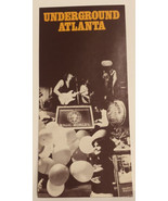 Vintage Underground Atlanta Brochure Atlanta Georgia QBR4 - £7.77 GBP