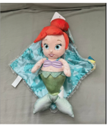 Disney Parks Baby Ariel in a Blanket Plush Doll NEW RETIRED NLA - $67.78 CAD