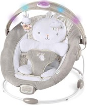 Ingenuity InLighten Baby Bouncer Infant Seat with Light Up -Toy Bar, Vibrations, - £42.02 GBP