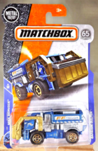 2017 Matchbox 17/125 MBX Service 4/20 GARBAGE GULPER Blue-Gray w/Gold Flower Sp - £8.67 GBP