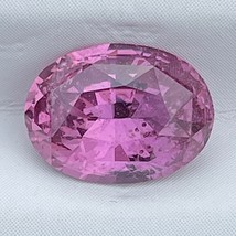 Natural Earth Mine Pink Sapphire Oval Cut 3.11 Cts Loose Gemstone Anniversary - £2,081.84 GBP