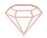 Diamond Shaped Hard Enamel Lapel Pin - $9.99