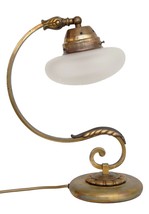 Art Nouveau Lampe Bureau Lampe de Cuivre Berliner Vienne Pièce Unique Table - $5,737.17 MXN