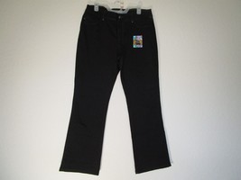 Lee Perfect Fit Women’s Pants just below the waist Size 16 Medium bootcut black - £43.15 GBP
