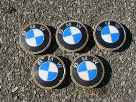 Genuine BMW E36 E46 E38 3 5 7 SERIES alloy wheel center caps hubcaps - £14.57 GBP
