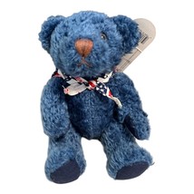 Vintage Russ Blue Teddy Bear – Liberty Bear – Celebrate America Collection - $14.03