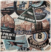 Vintage Placemat International Travel Aviation Airlines 12.5x12.5" Squar... - $371.80 MXN Vintage Placemat International Travel Aviation Airlines 12.5x12.5" Squar... - $371.80 MXN