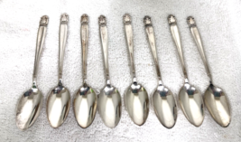 8 Vintage International Silver Danish Princess Silverplate Demitasse Spoons - $24.26