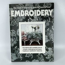 Better Homes &amp; Gardens Embroidery Needlework 1978 Vintage  Hardcover 42 ... - $6.81