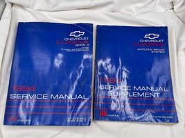 1994 Chevrolet Lumina Car Factory Service Manual Vol 2 and Anti Lock Supplement - £15.18 GBP