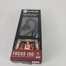 Yurbuds Focus Pro Behind The Ear Performance Sport Earphones - Black - £26.80 GBP
