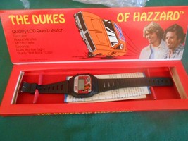 NIB-  DUKES OF HAZARD LCD Quartz Wrist Watch - $24.34