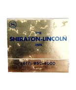 Sheraton Lincoln Inn Hotel Vintage Matchbook Central New England Unstruc... - $27.32 CAD