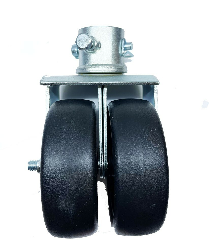 2000lbs Dual Wheel Swivel Caster Trailer Tongue Jack Wheel for Trailer J... - $39.99
