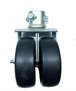 2000lbs Dual Wheel Swivel Caster Trailer Tongue Jack Wheel for Trailer J... - $39.99