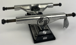 Set of 2 x Silver M - Class Skateboard Trucks 8.25" - Silver Raw Hallow ... - $42.56