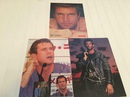 Mel Gibson teen magazine pinup poster clippings Forever Young 90&#39;s - $7.00