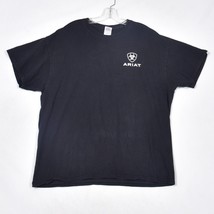 Newton&#39;s Boot Store Ariat Unisex Black Tee Shirt Size XL - £9.08 GBP