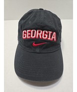 VTG Y2K Nike Georgia Bulldogs Hat Navy Adjustable Classic Dad Cap - $256.79 MXN
