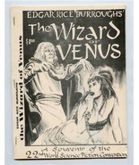 Burroughs The Wizard of Venus Souvenir 22nd World Science Fiction Conven... - £68.50 GBP